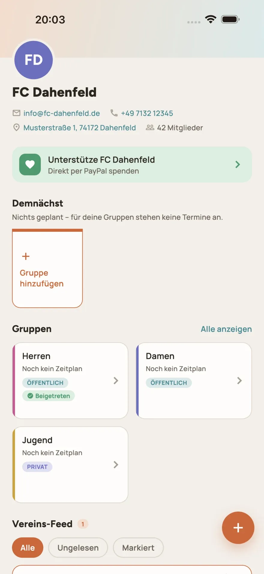 Ein Verein aus Sicht eines Mitglieds in e.Vernetzt